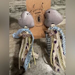 Joyful heart earrings